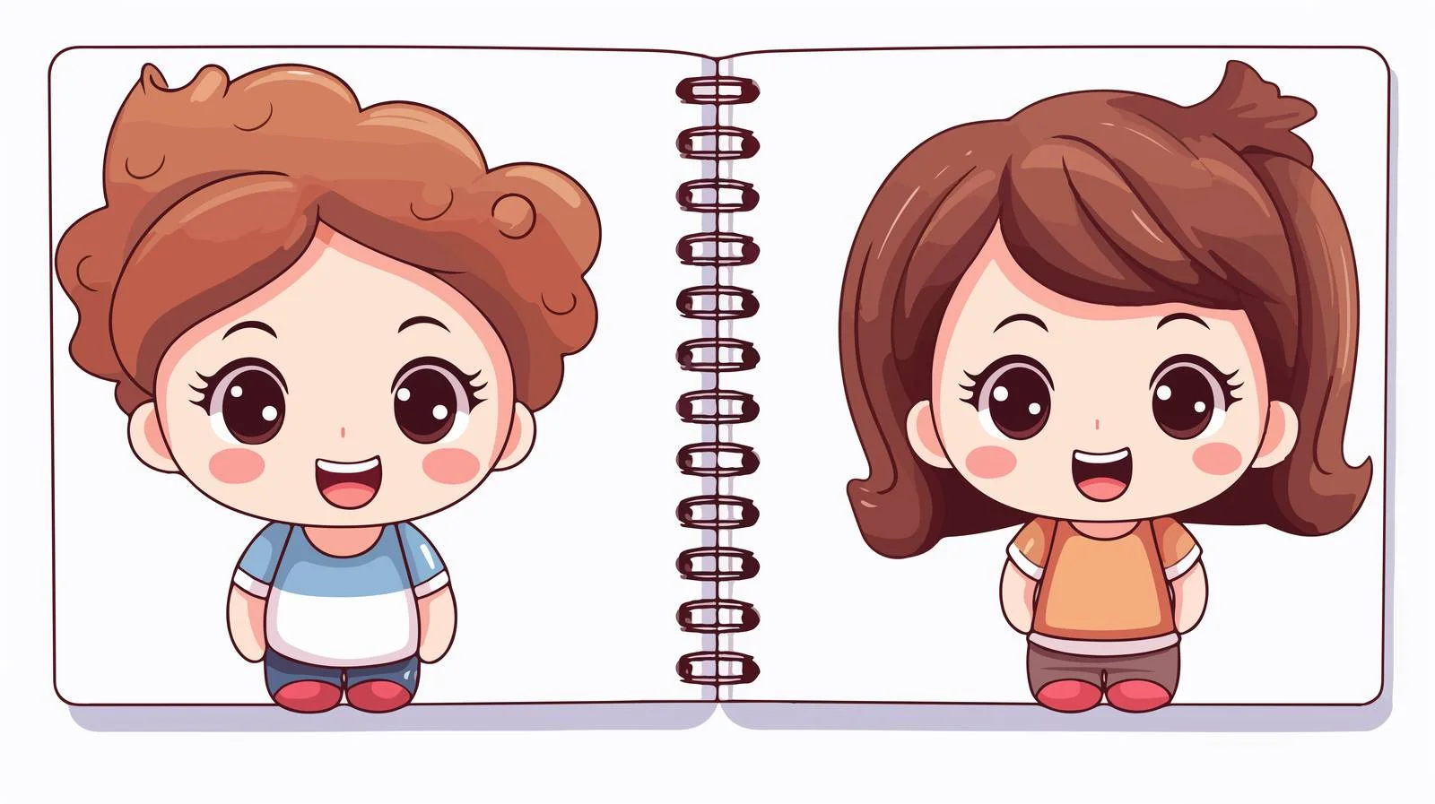 Kid Notebook Template — free download from Dotvec