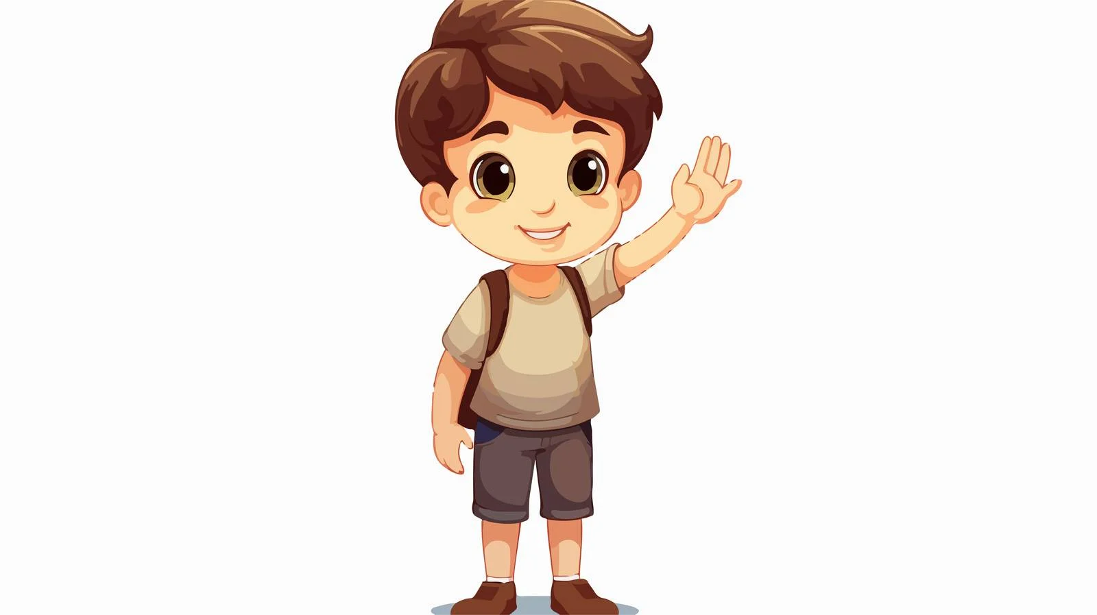 Cheerful Kid Clapping Hands — free download from Dotvec