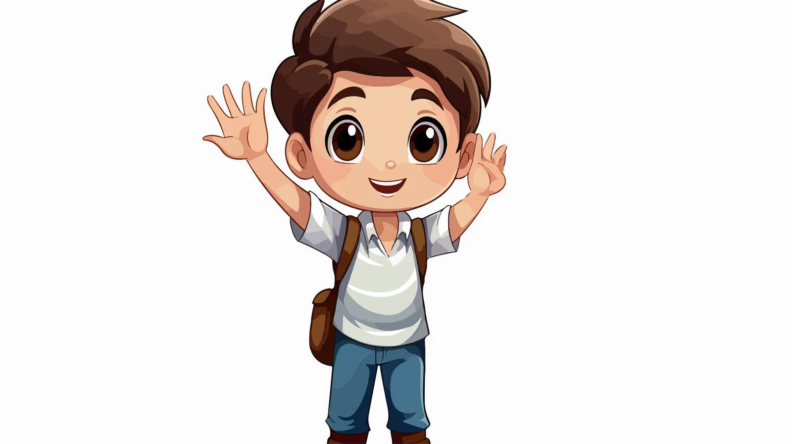 Cheerful Kid Clapping Hands — free download from Dotvec