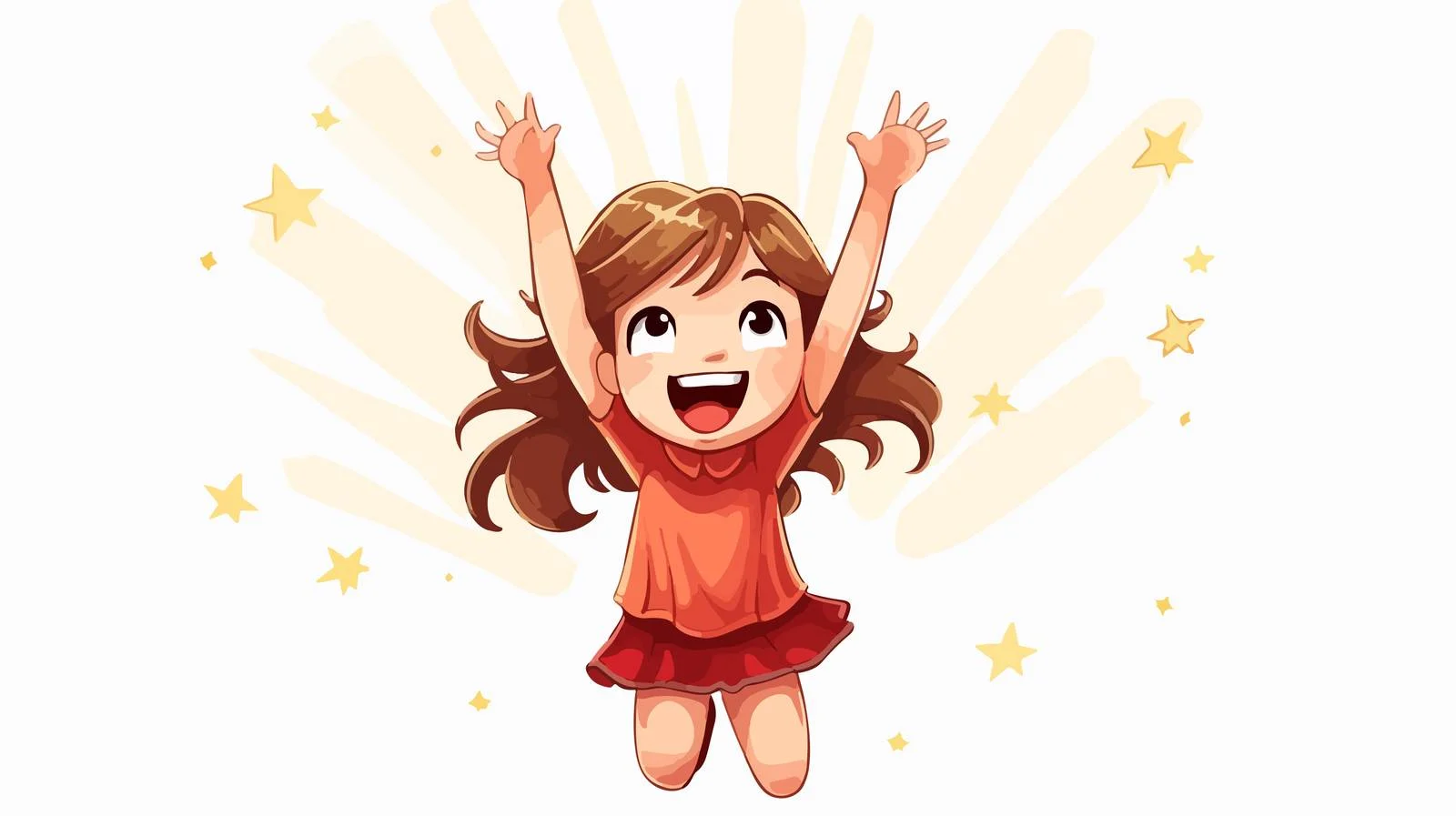 Motivational Cartoon Illustration for Children — free download from Dotvec