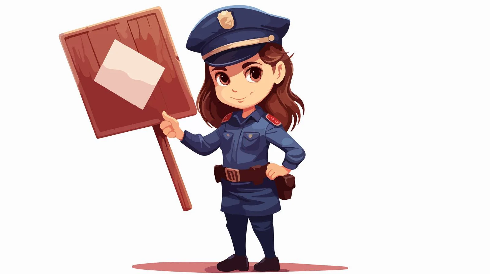 Charming Little Police Officer — free download from Dotvec
