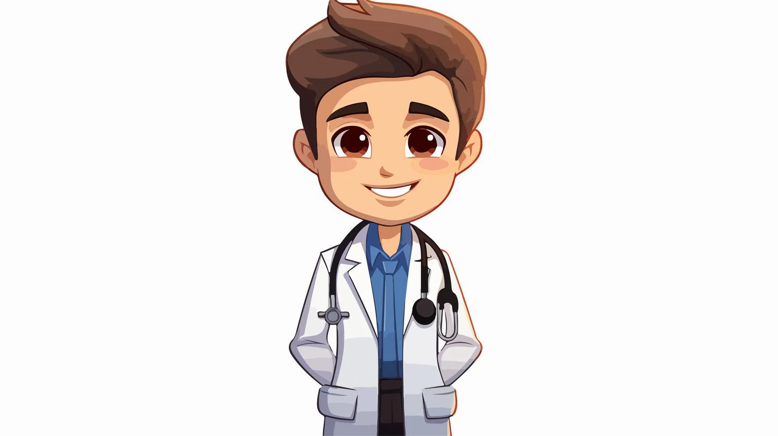Joyful Medical Cartoon Template — free download from Dotvec