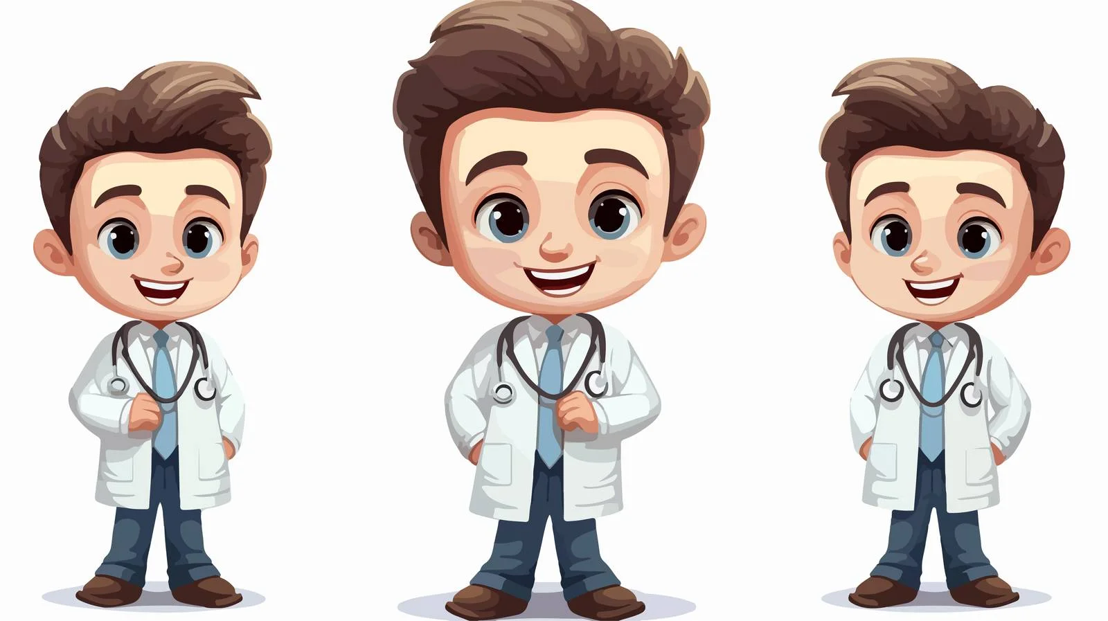 Pediatric Treatment Cartoon Vector Illustration — free download from Dotvec