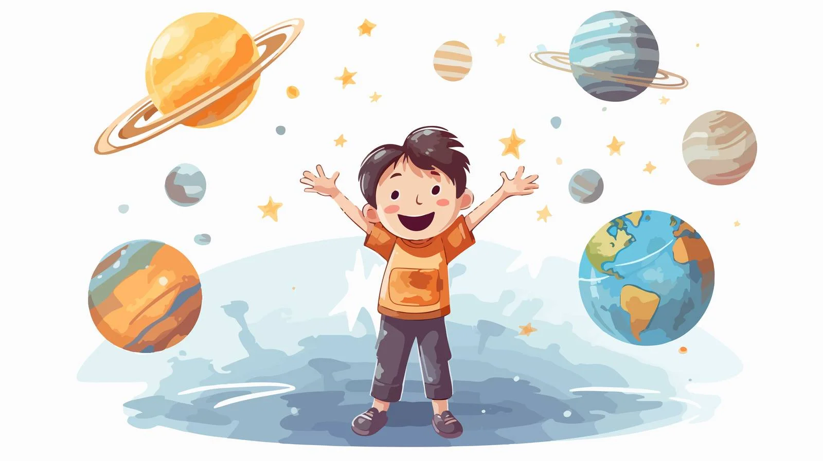 Exploring Astronomy with Joyful Child — free download from Dotvec