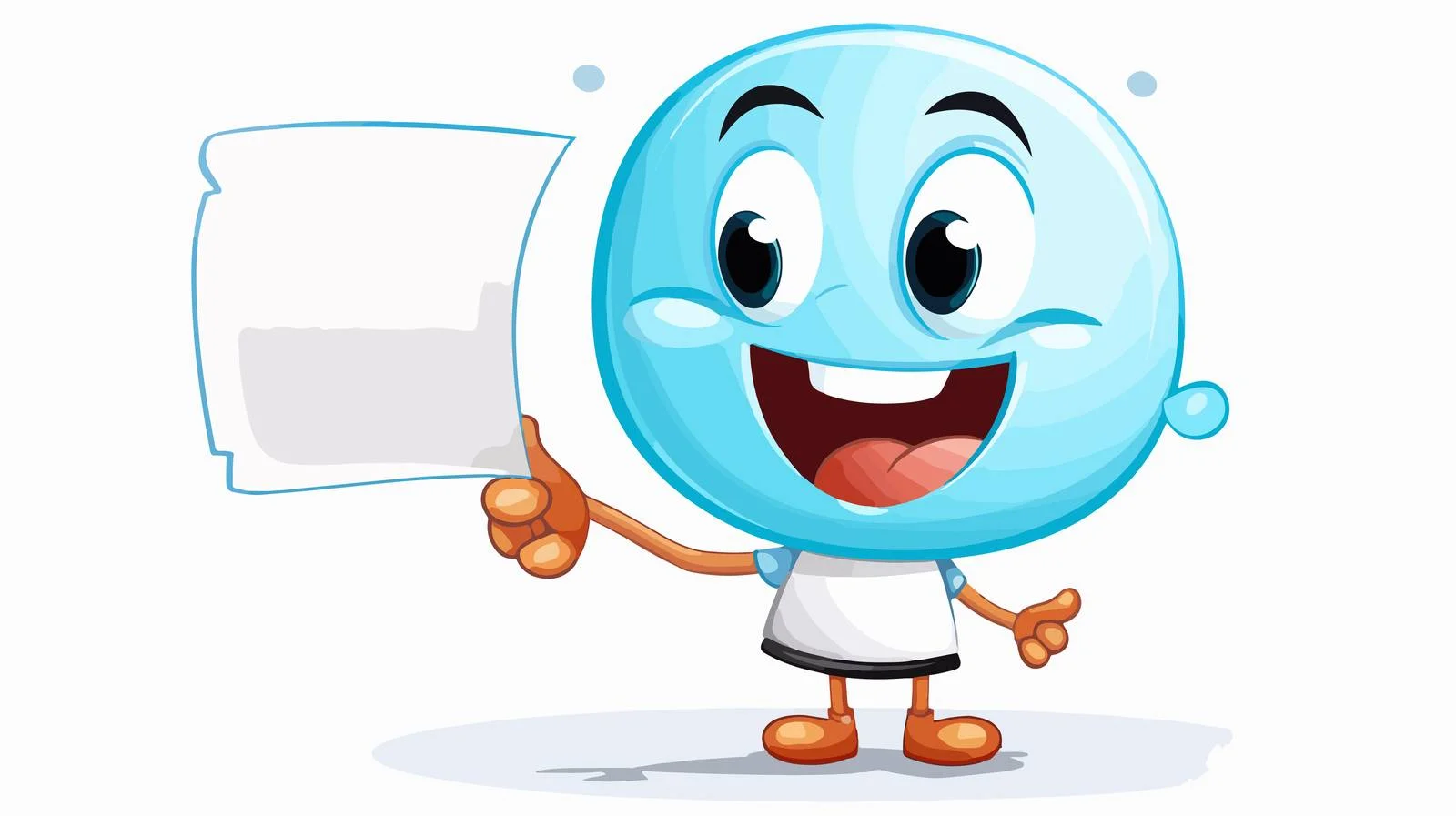 Animated Talking Letter Cartoon Character Vector — free download from Dotvec