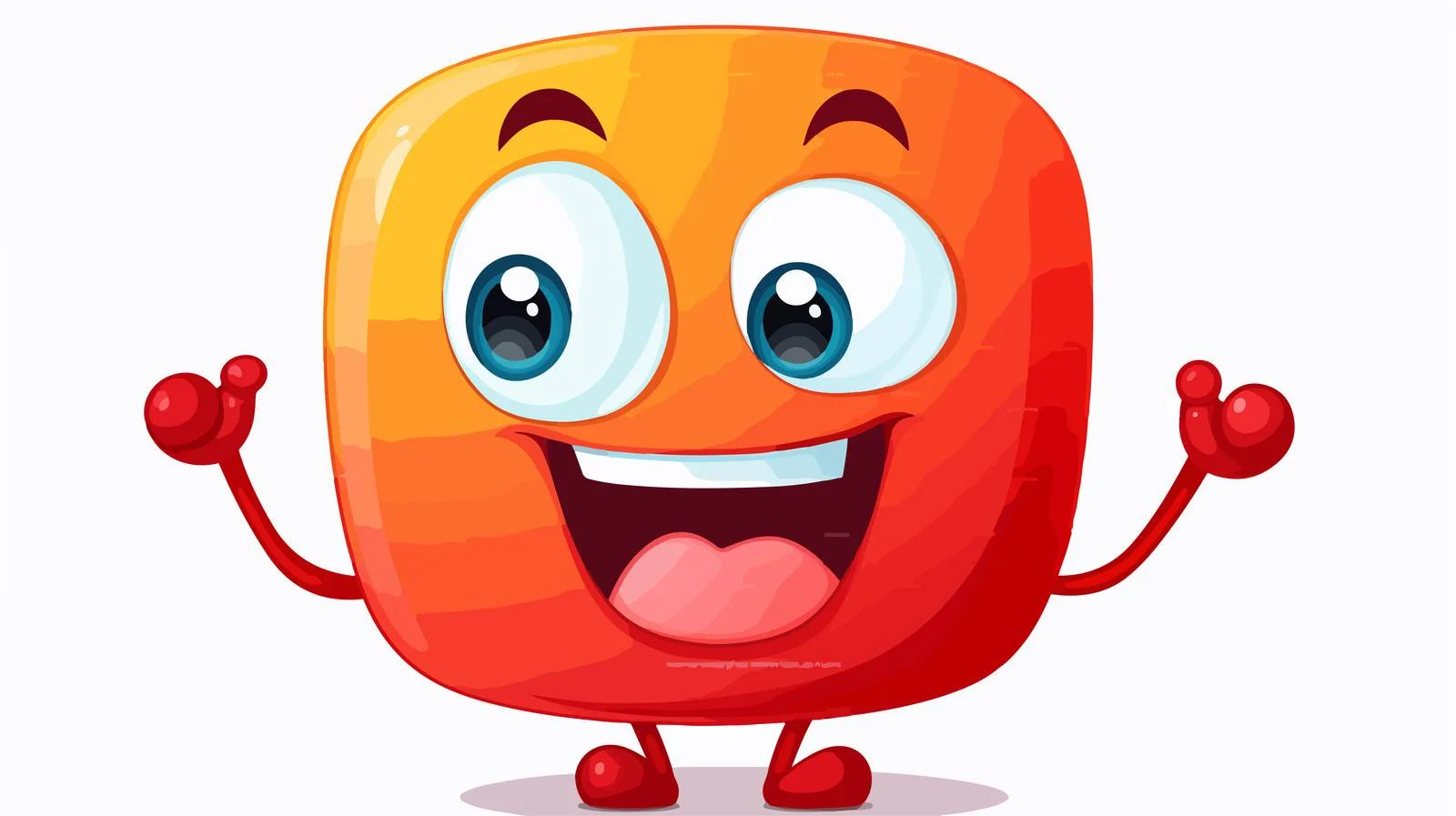 Animated Talking Letter Character Illustration — free download from Dotvec