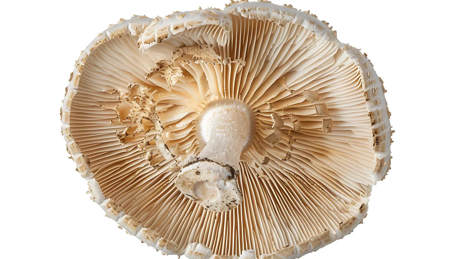 Large Parasol Mushroom Identification — free download from Dotvec