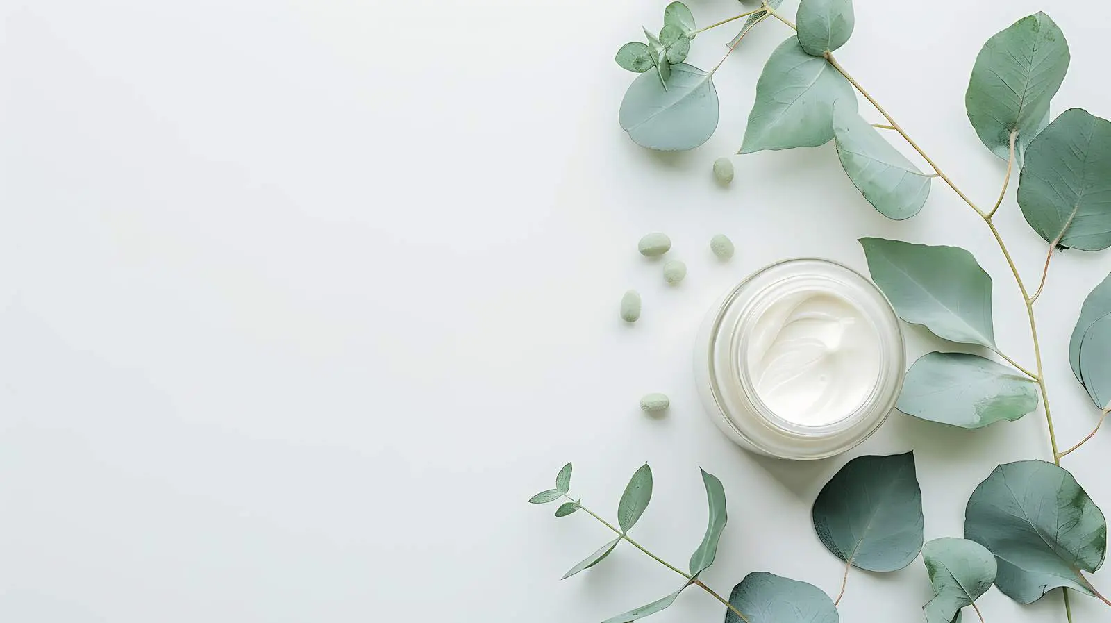 Spa Concept Cream Bottle Mockup – free natural ingredients image from Dotvec
