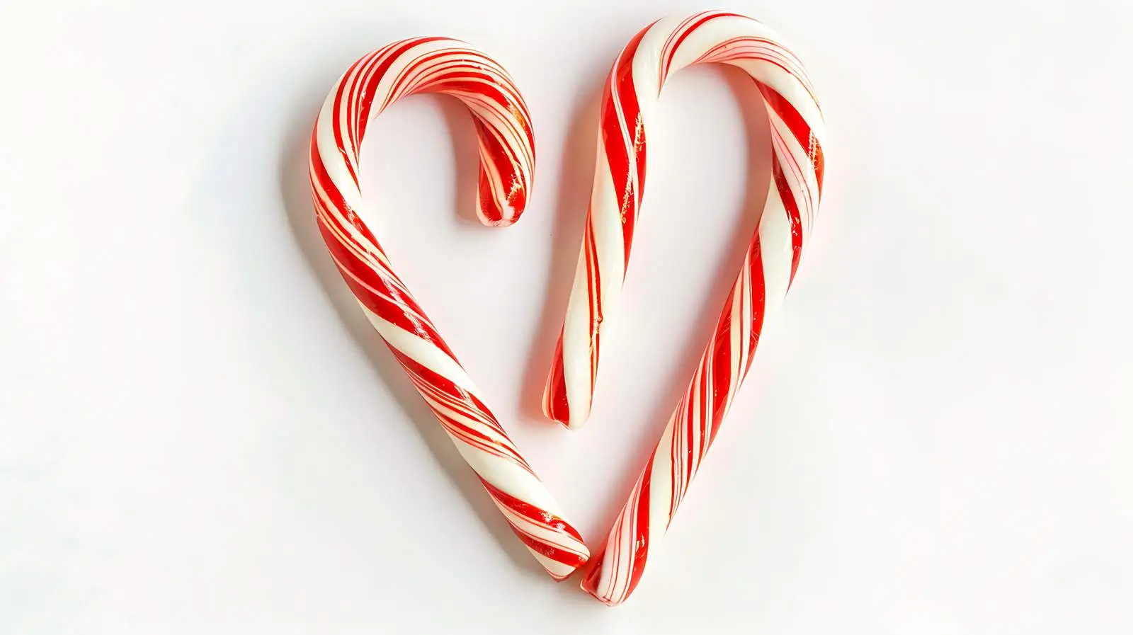 Heart Made of Christmas Candy Canes — free download from Dotvec
