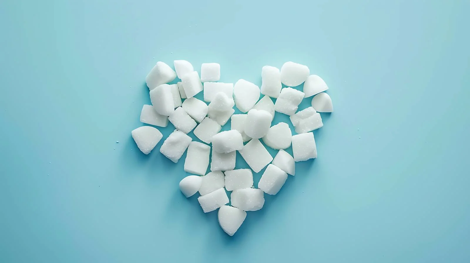 Sweet Heart on Blue Background — free download from Dotvec