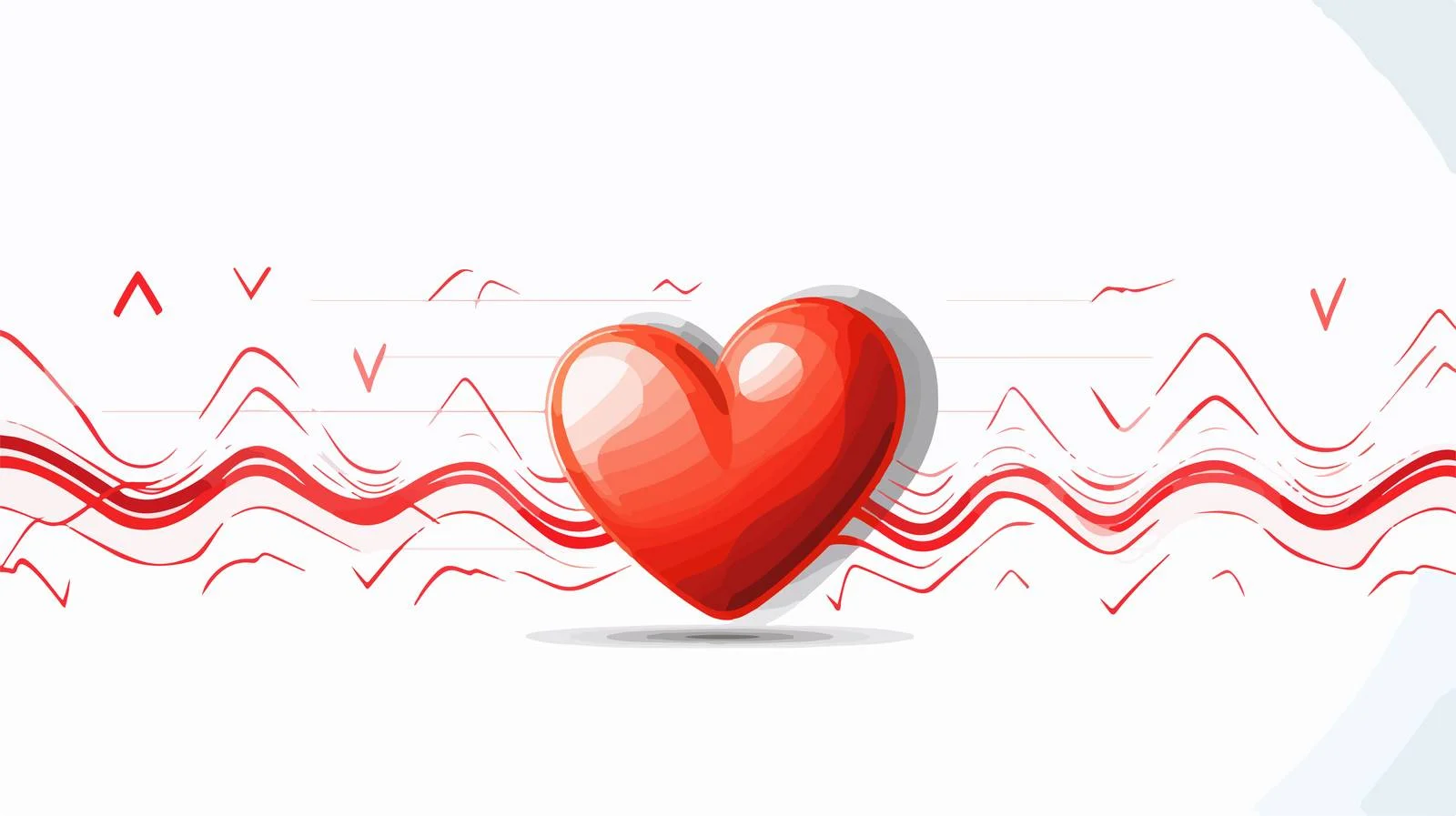 Heart Rhythm Monitoring Graph — free download from Dotvec
