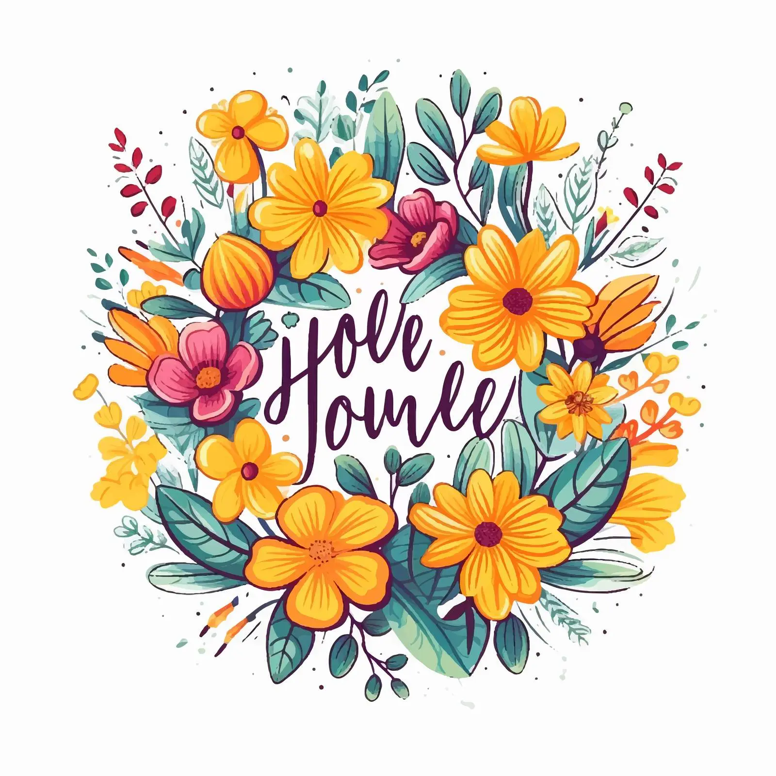 Hello Summer Logo Template Illustration — free download from Dotvec