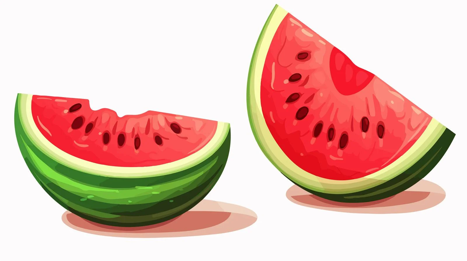 Vibrant Watermelon Slice Graphic — free download from Dotvec
