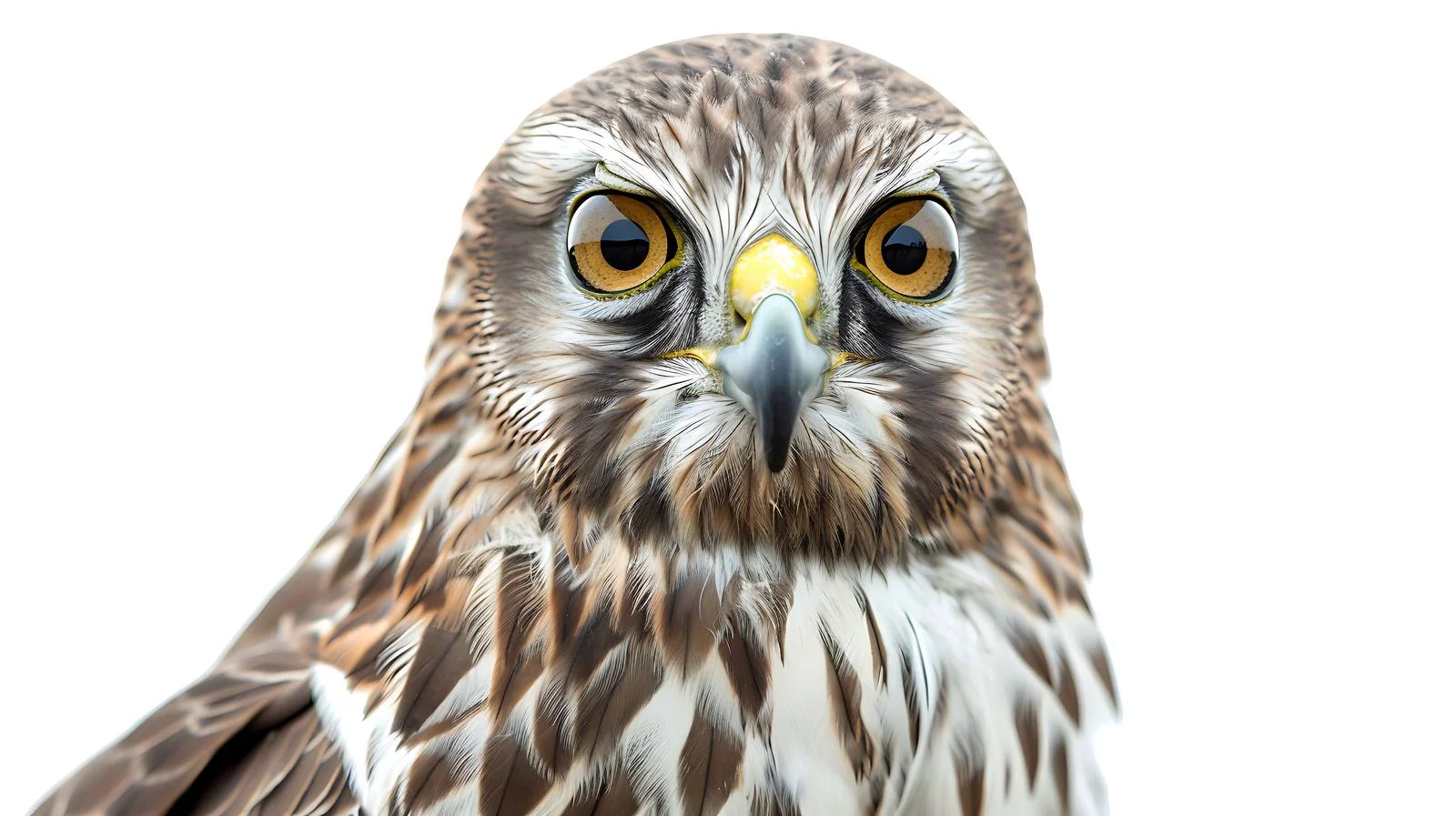 Magnificent Hen Harrier Close-Up Portrait — free download from Dotvec