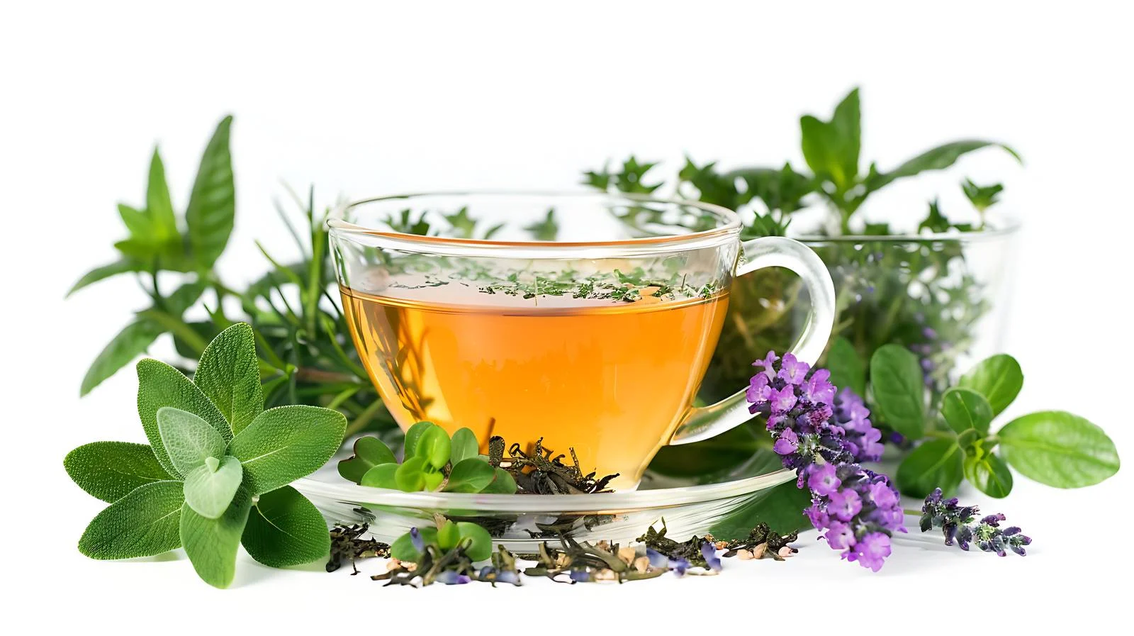 Serenity in a Cup: Herbal Harmony amidst Nature — free download from Dotvec