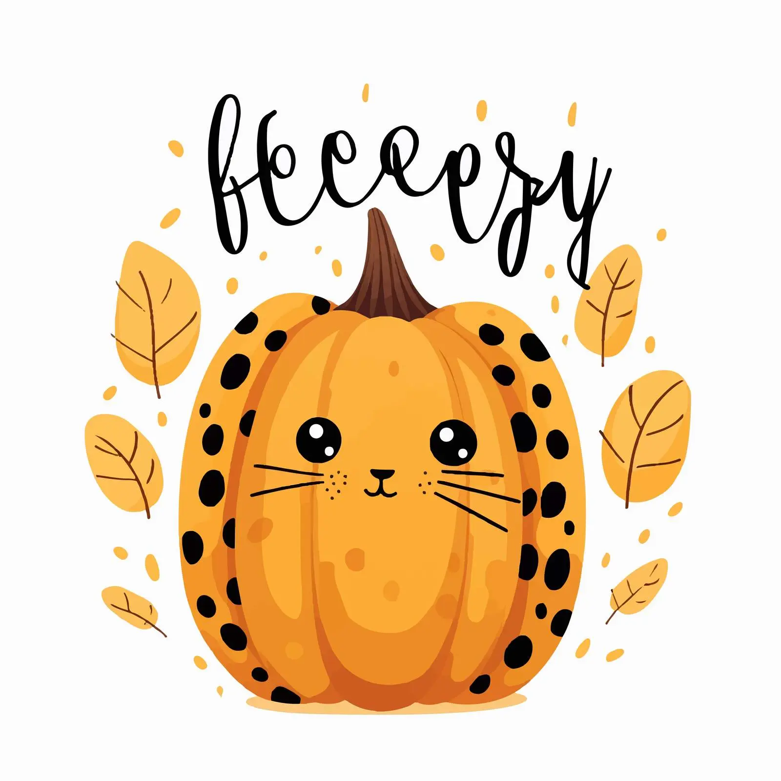 Handwritten Pumpkin Quotes Stylish Vector Design — free download from Dotvec