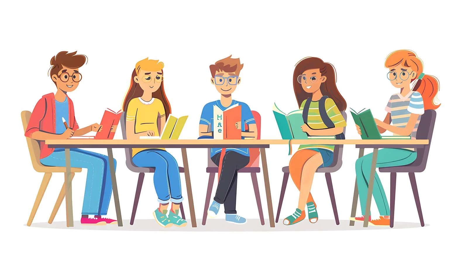 Student Group Discussion — free download from Dotvec