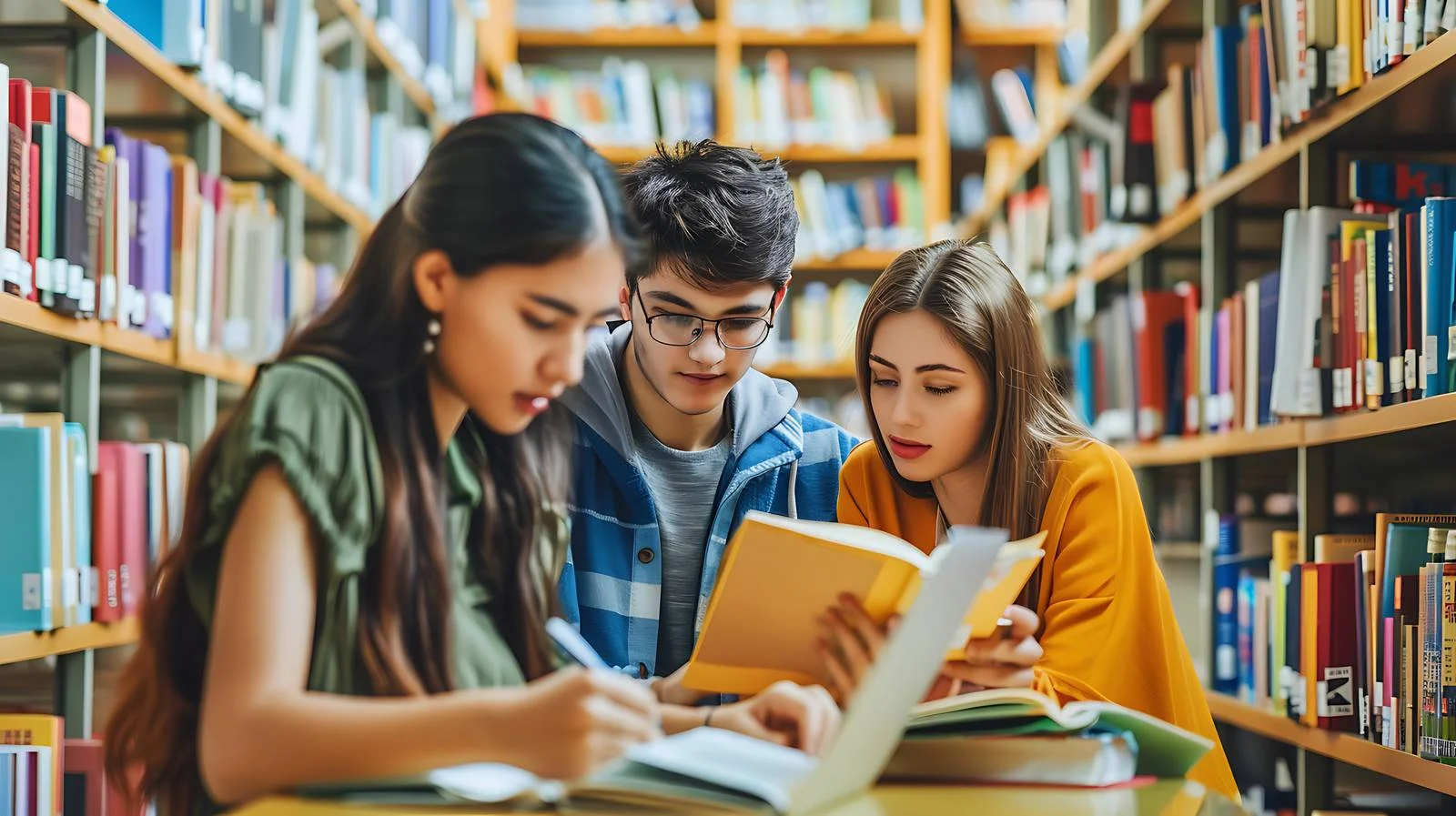 Students Studying and Reading — free download from Dotvec