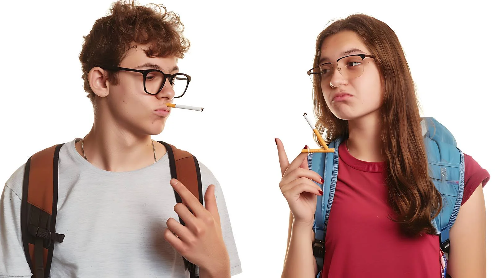 Teenager Refusing Cigarette — free download from Dotvec