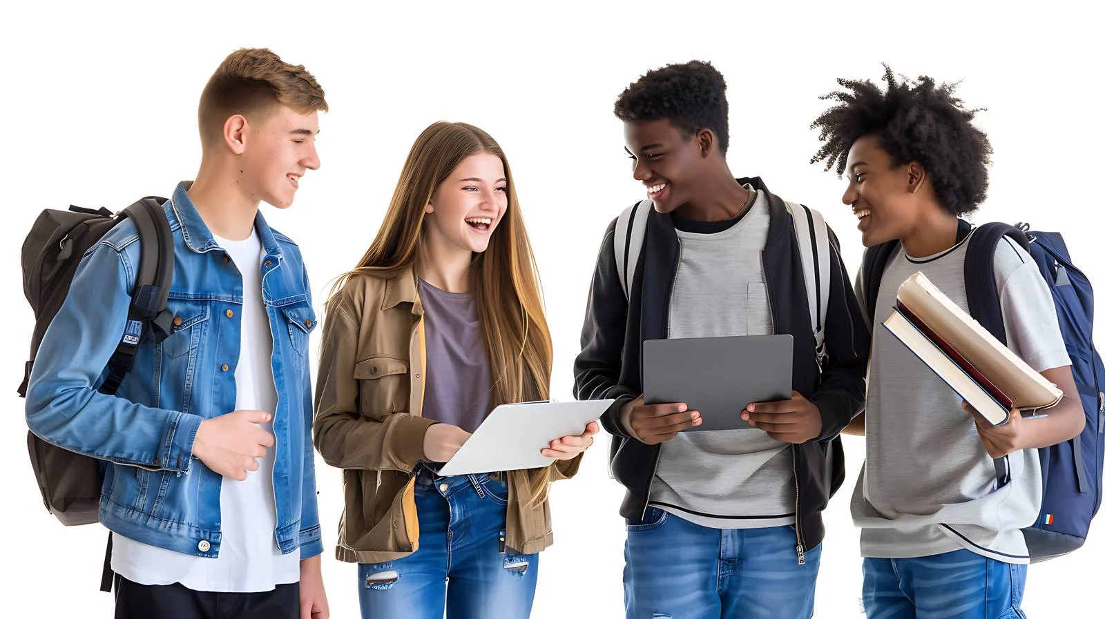 High School Students Discussion — free download from Dotvec