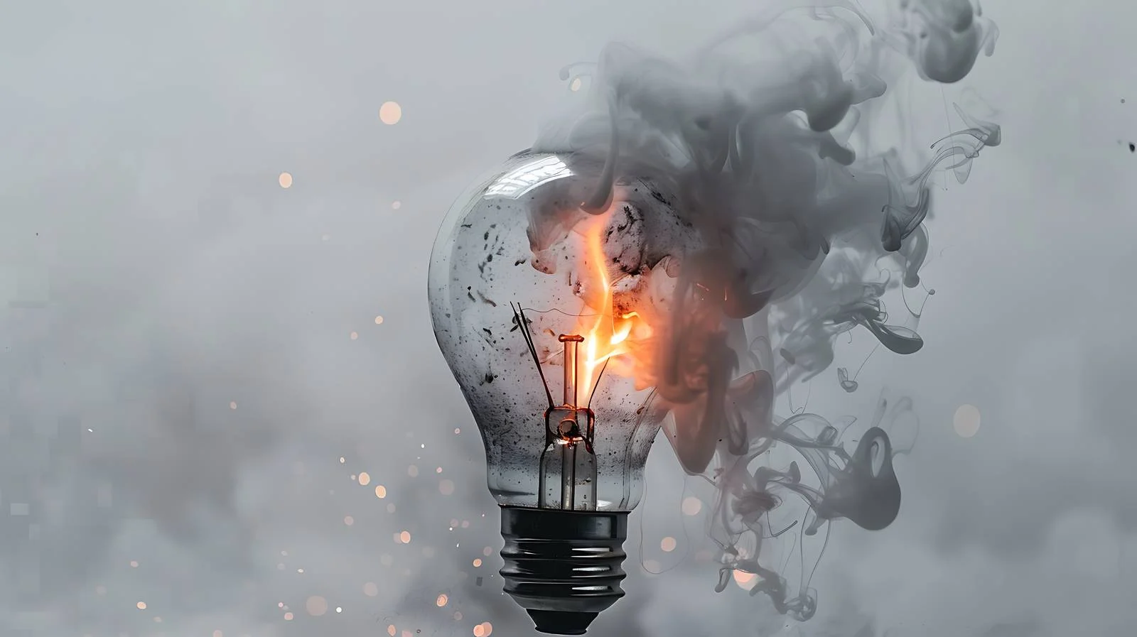 Capturing Light Bulb Burnout in Motion – free high speed image from Dotvec