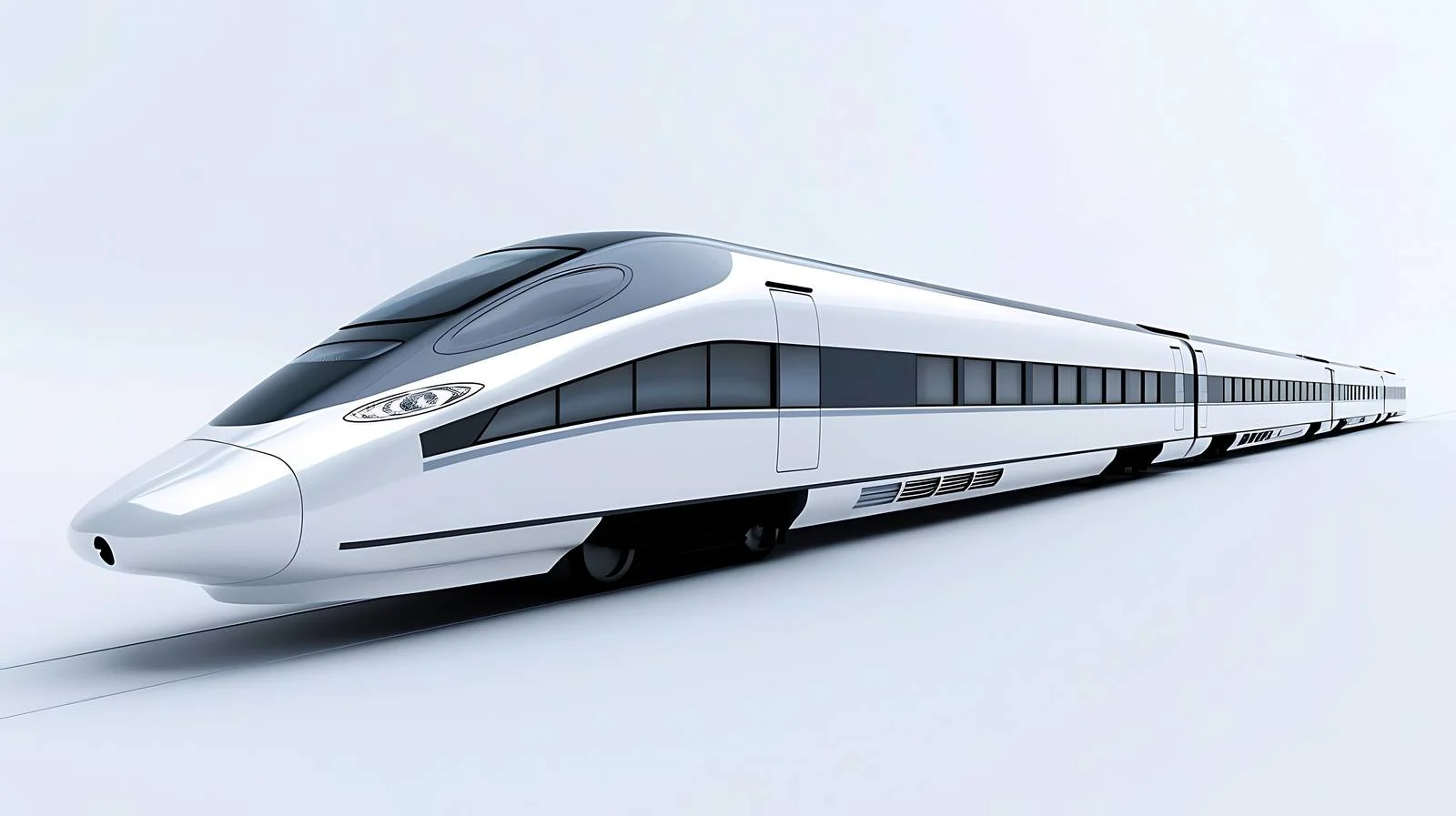 High-Speed Rail Spring Illustration — free download from Dotvec
