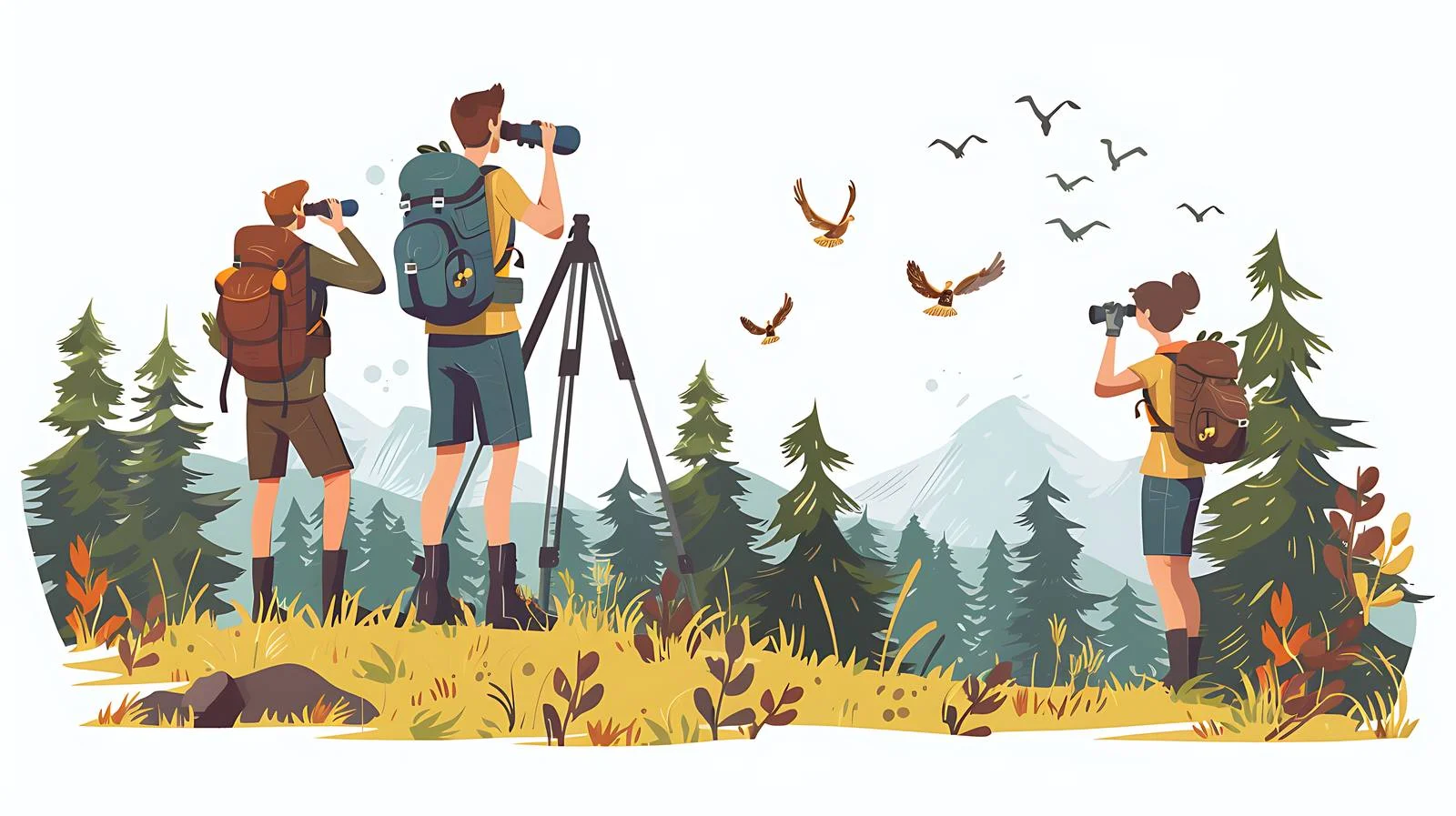Exploring Nature Through Binoculars — free download from Dotvec