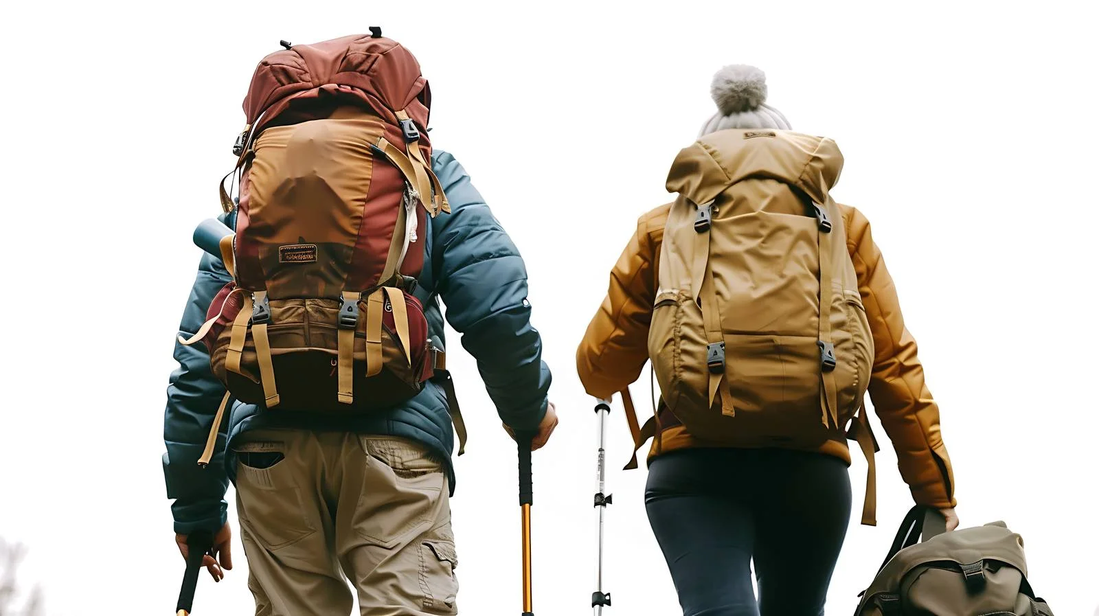 Outdoor Hiking Trekking Pole Backpacking Image — free download from Dotvec