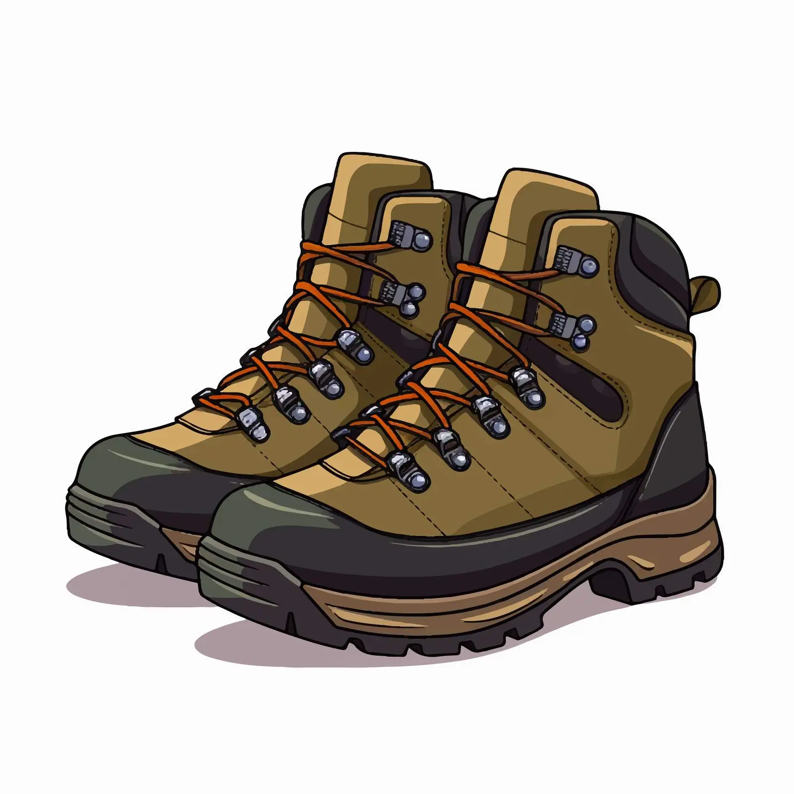 Comfortable Hiking and Trekking Boots for Travel — free download from Dotvec