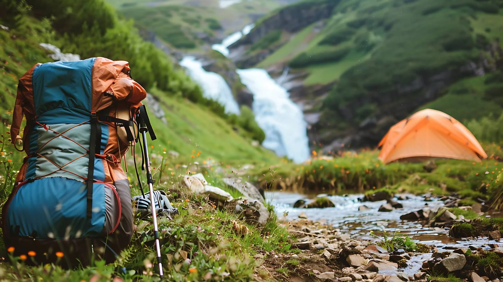 Hiking Gear on Ground — free download from Dotvec