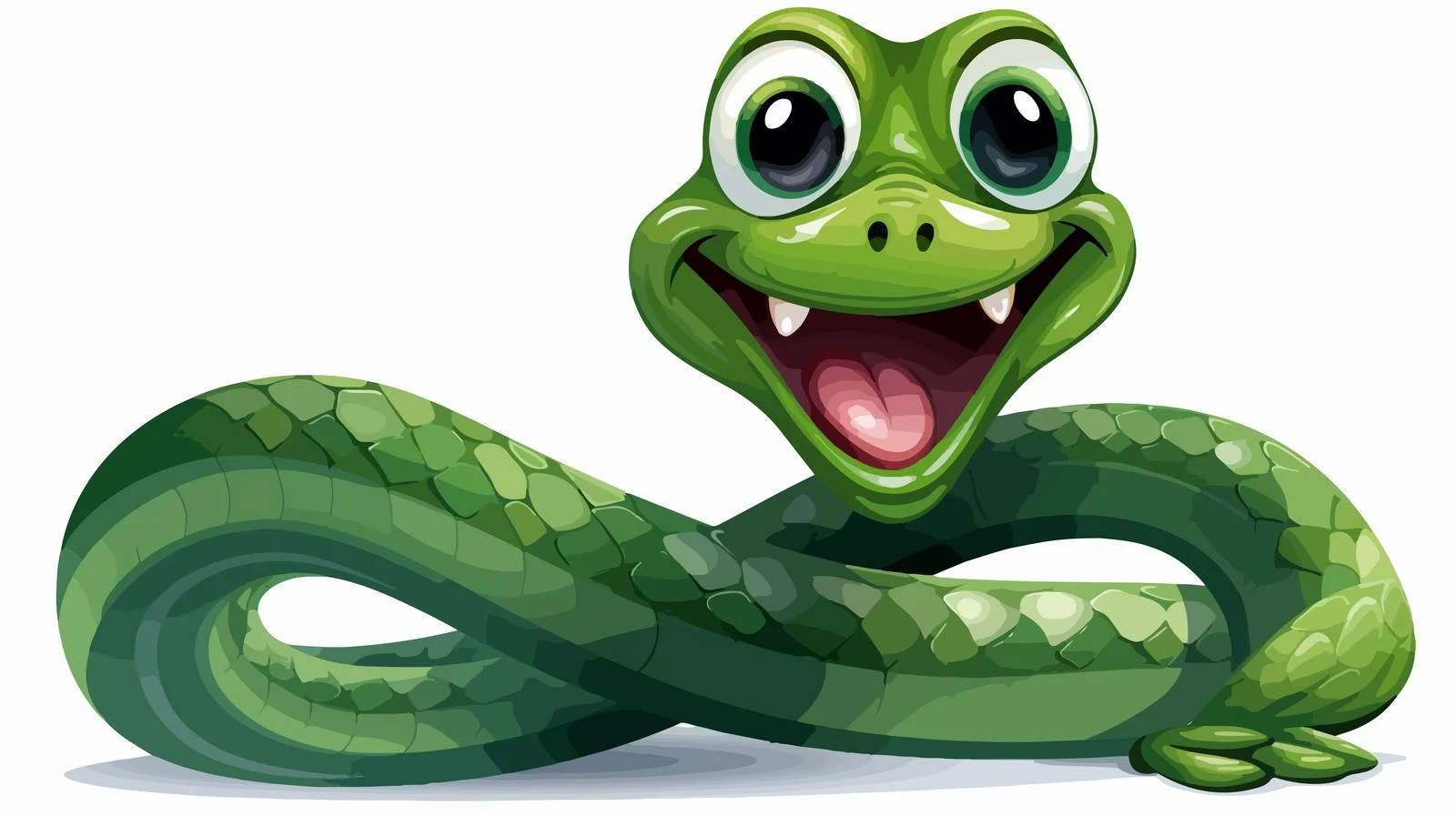 Hissing Snake Cartoon Stock Illustration — free download from Dotvec