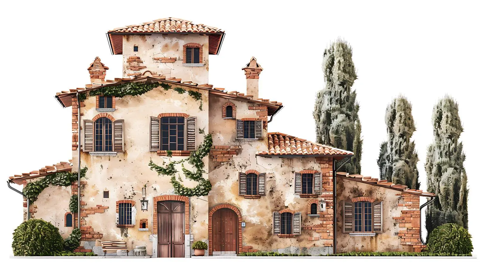 Historic Italian Architecture and Landmarks — free download from Dotvec