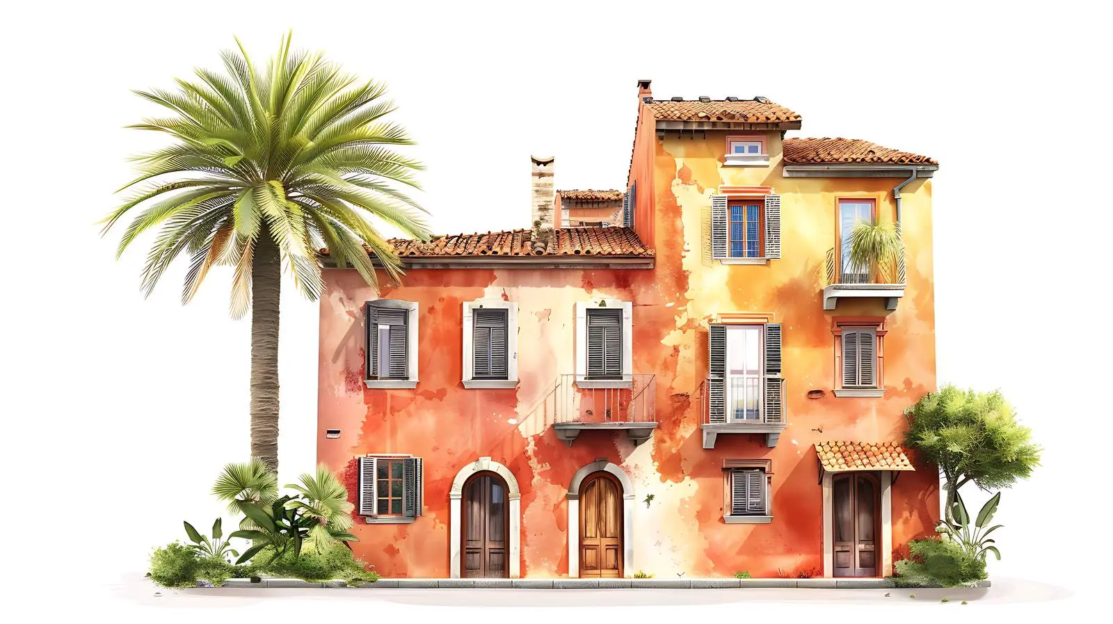 Historic Architecture in Traditional Italian Towns — free download from Dotvec