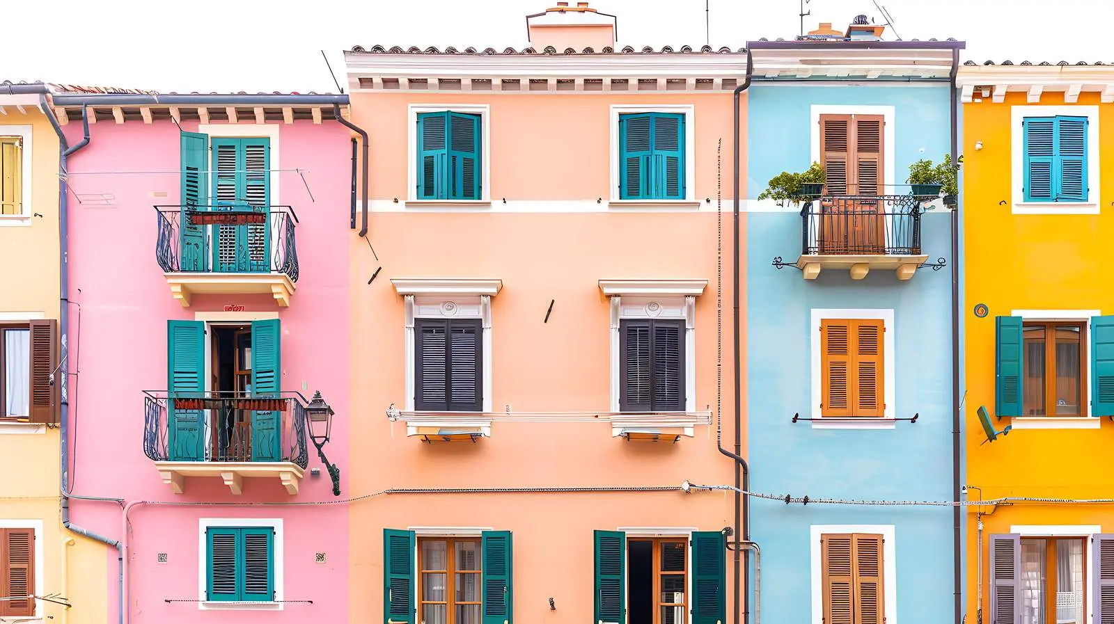 Historic Architecture in Italian Old Towns – free viewpoint image from Dotvec