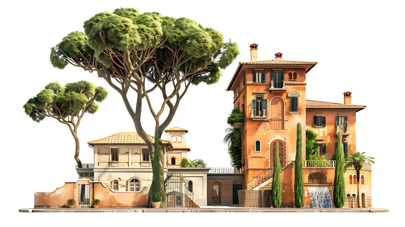 Historic Italian Architecture in Europe — free download from Dotvec