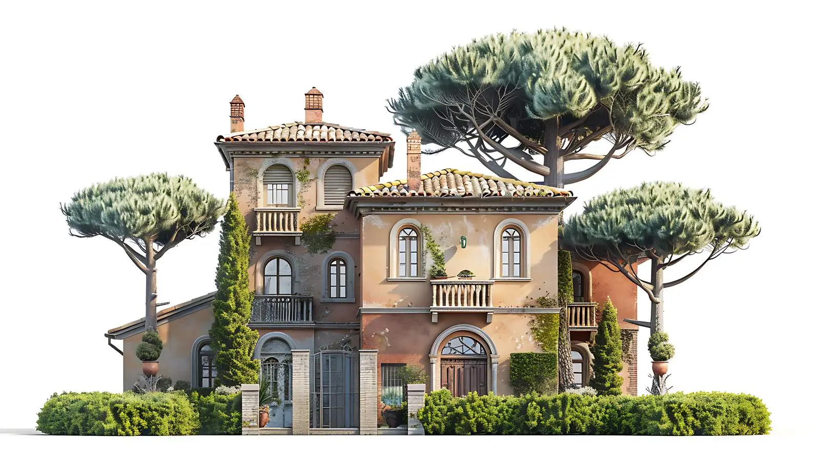 Historic Italian Architecture in Europe — free download from Dotvec