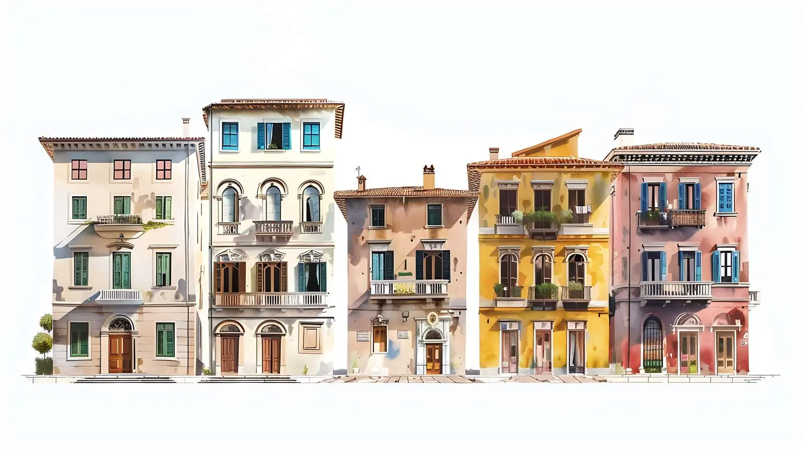Historic Italian Architecture in Europe — free download from Dotvec