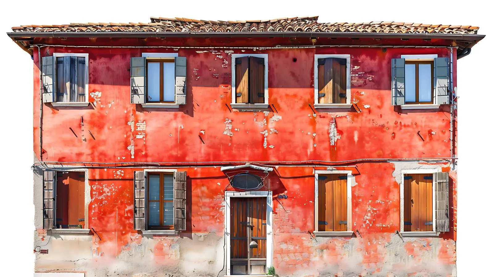 Traditional Italian Rustic Architecture Details – free artistic elements image from Dotvec