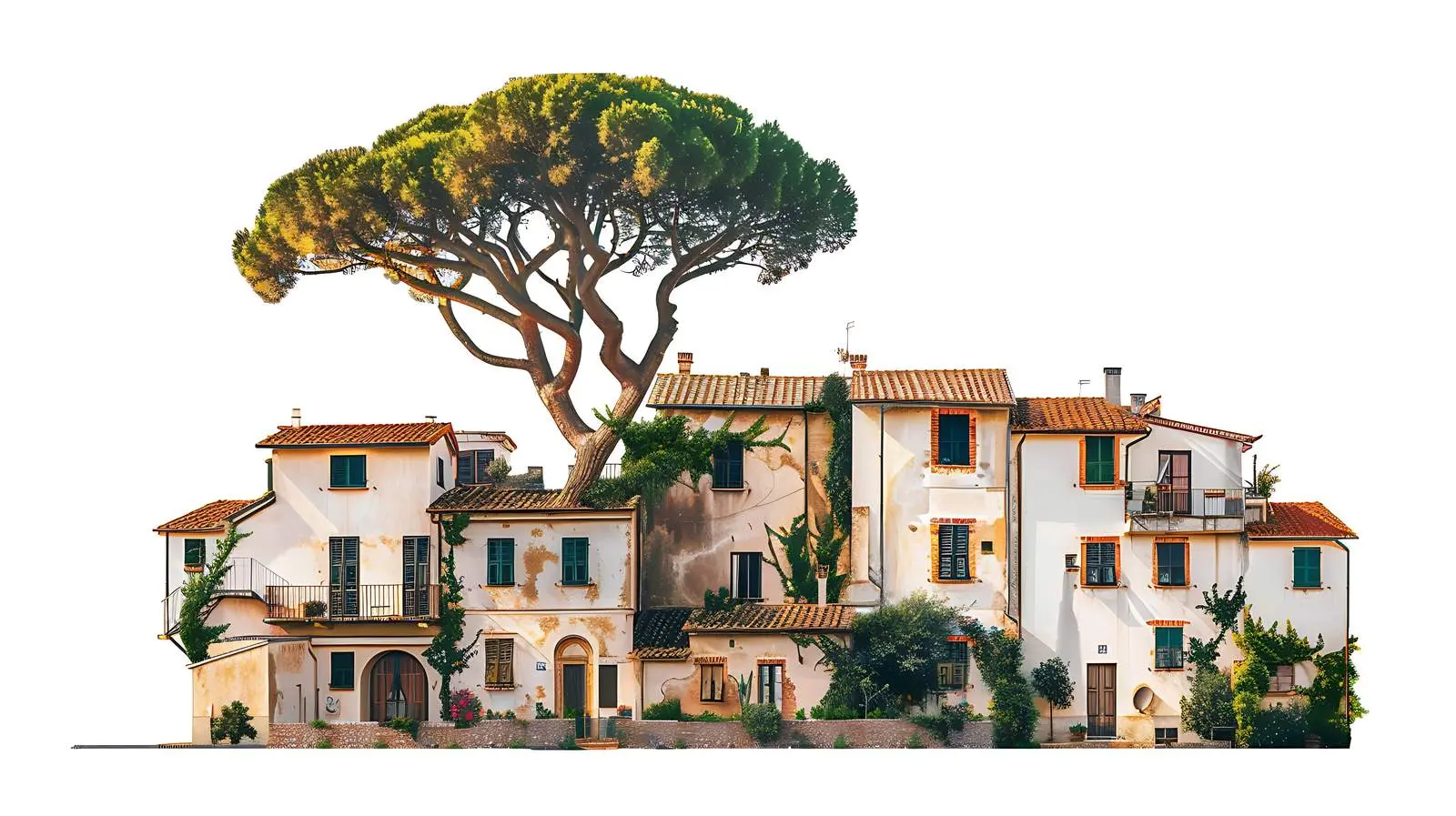 Historic Italian Architecture and Rustic Designs — free download from Dotvec