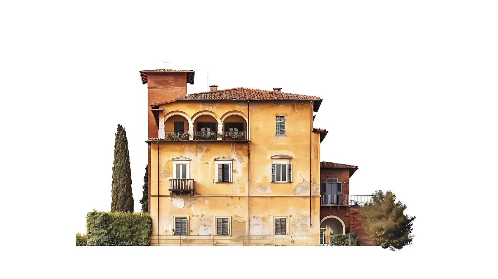 Historic Italian Architecture and Rustic Designs — free download from Dotvec