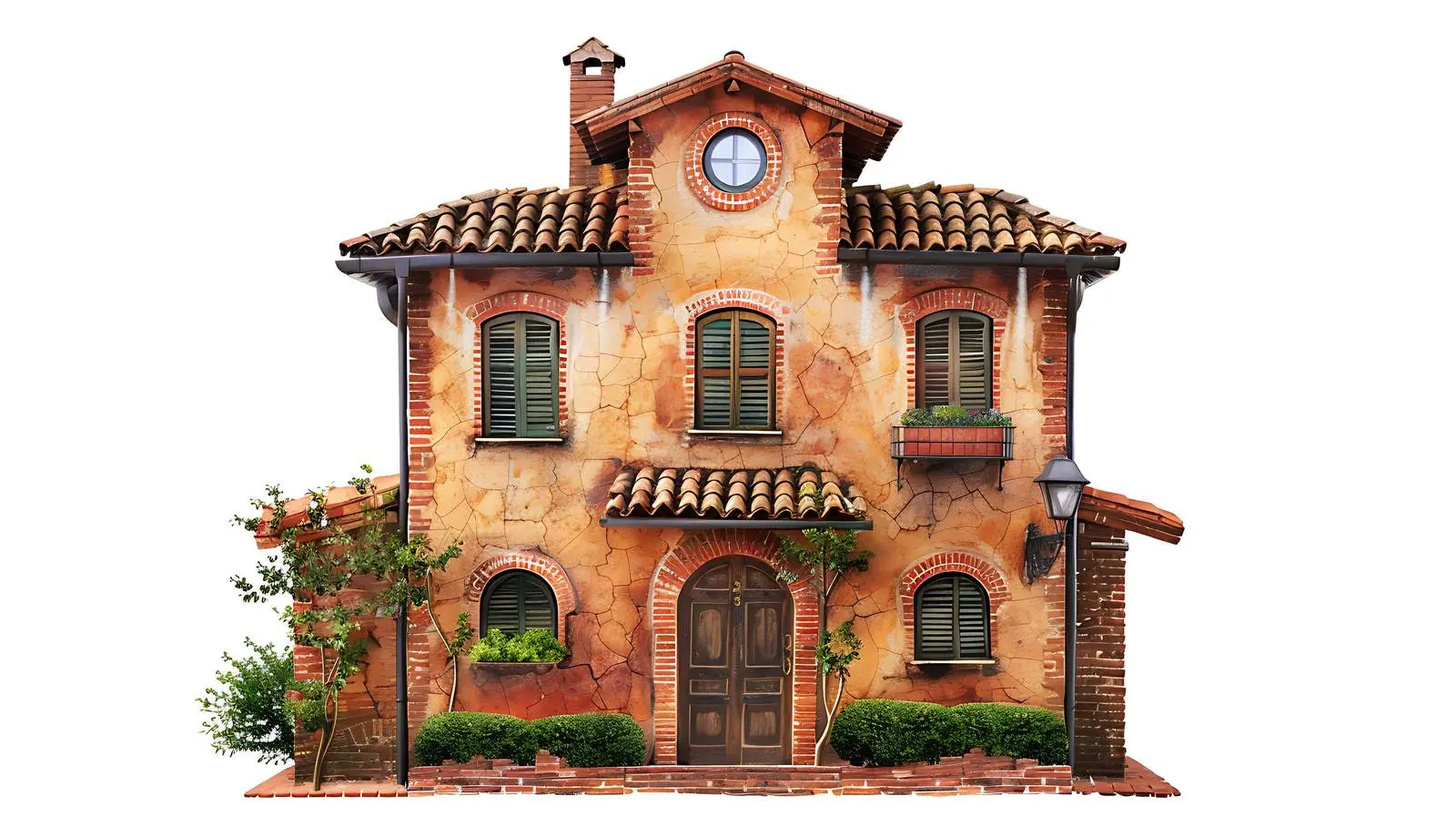 Historic Italian Architecture in Rustic Style — free download from Dotvec