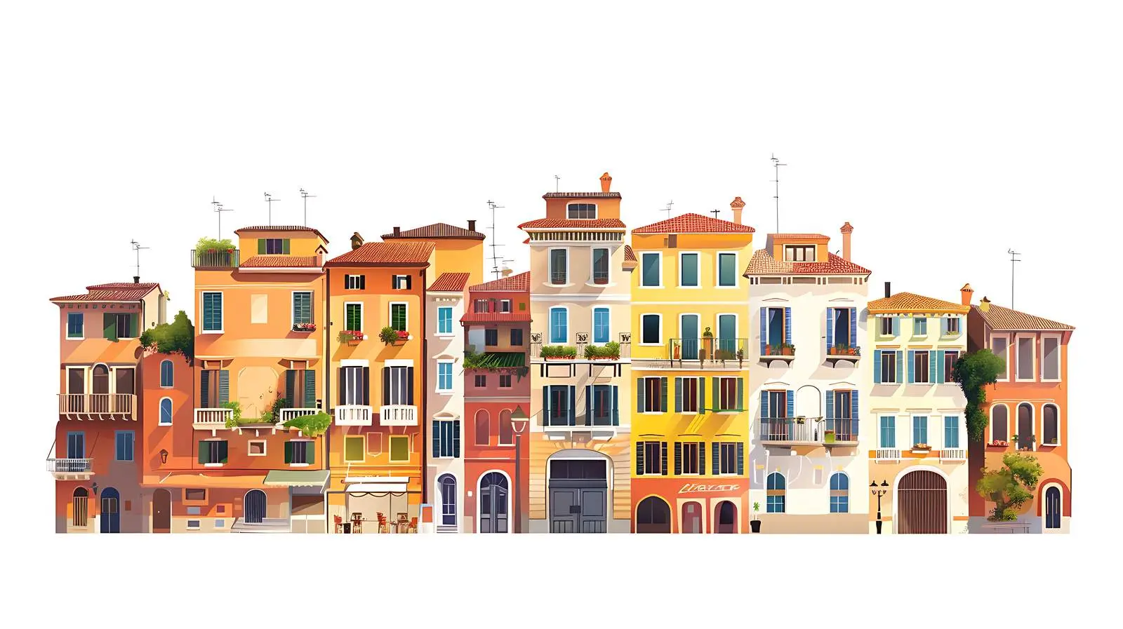 Traditional Italian Rustic Architecture – free architectural styles image from Dotvec