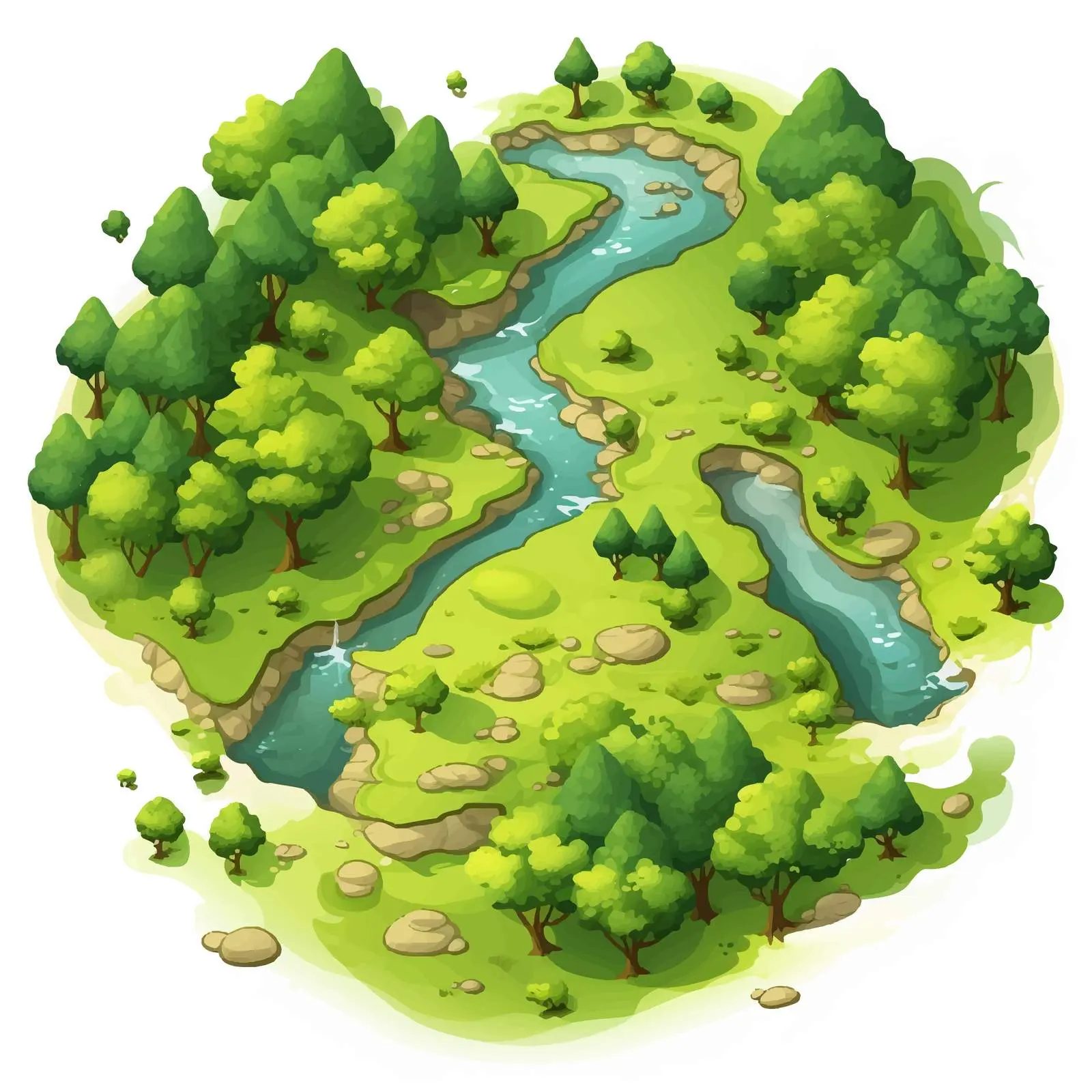 Cartoon Vector Illustration on White Background — free download from Dotvec