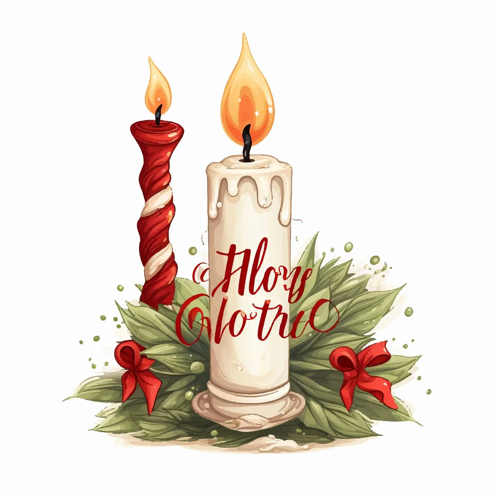 Handwritten Merry Christmas Calligraphy Vector — free download from Dotvec