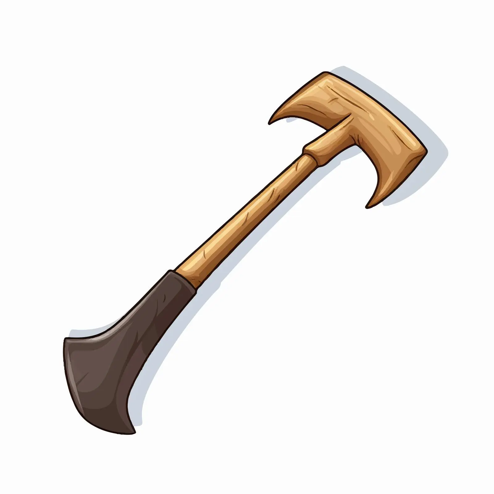 Top View Illustration of Garden Hoe — free download from Dotvec