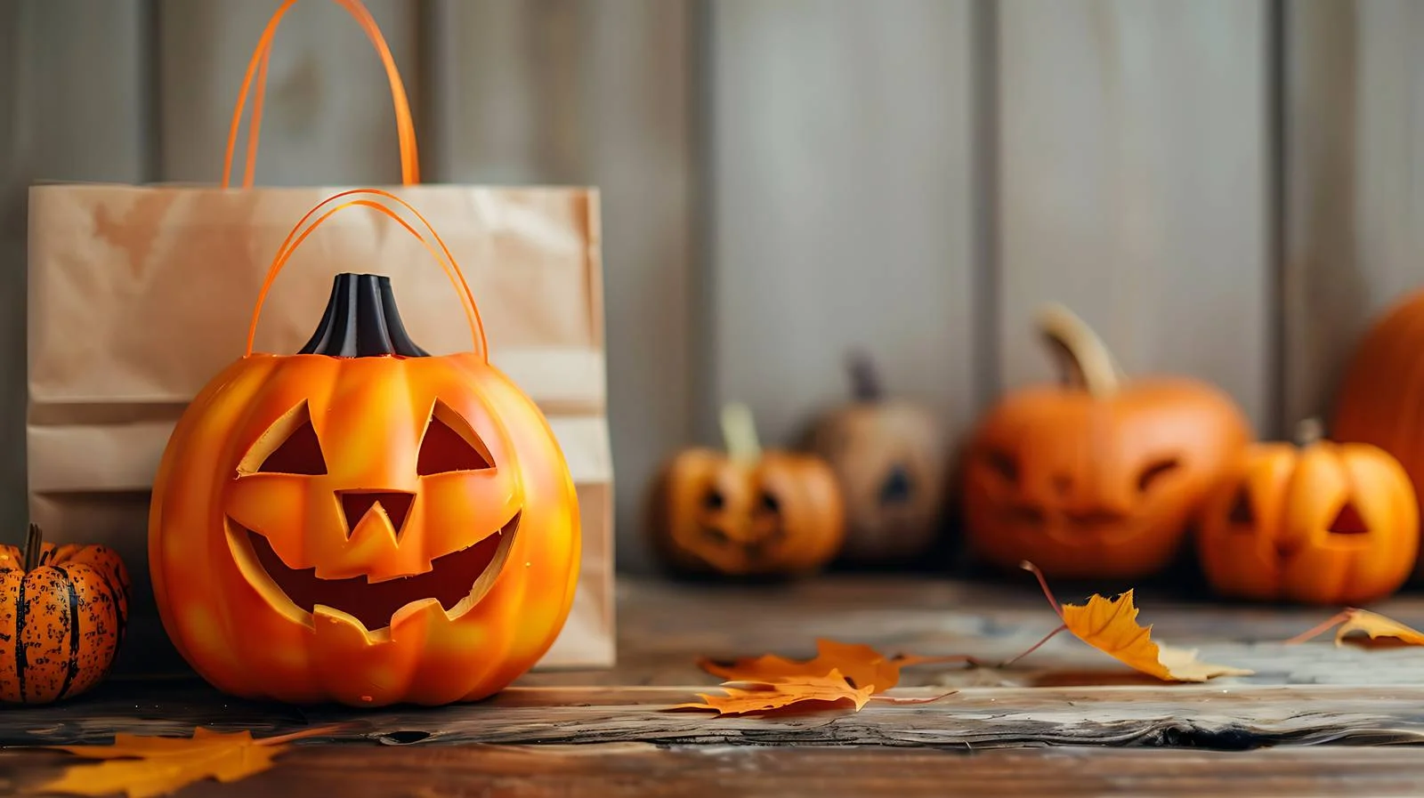 Halloween Pumpkin Decor Concept — free download from Dotvec