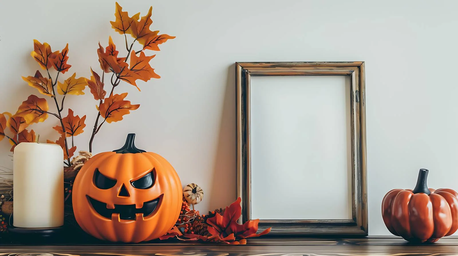 Holiday Pumpkin Decor Photo — free download from Dotvec