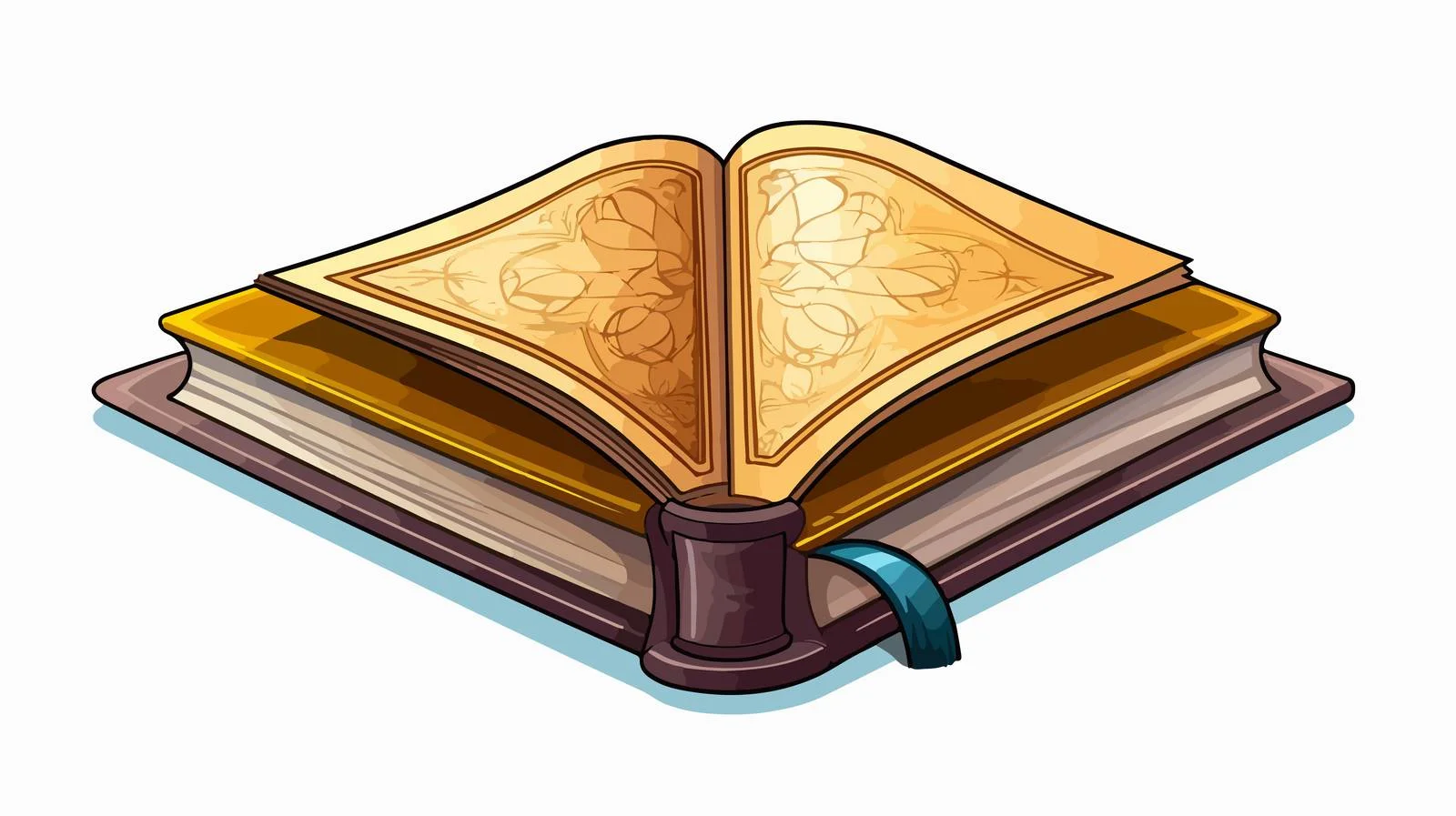 Holy Koran Cartoon Vector Illustration — free download from Dotvec