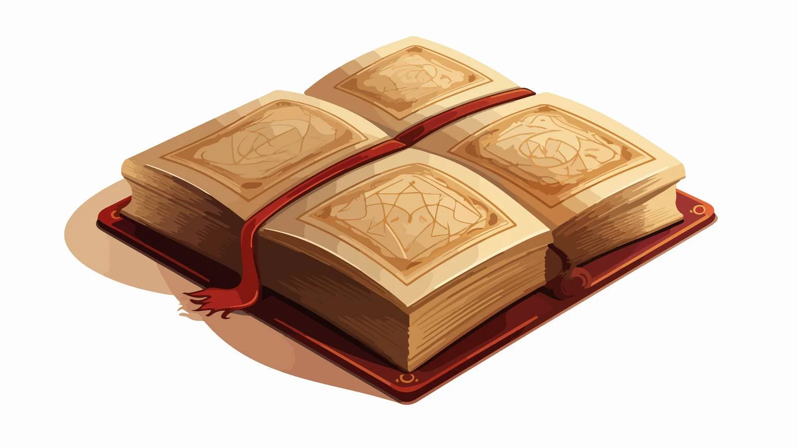 High-Quality Cartoon Design Holy Koran Illustration — free download from Dotvec