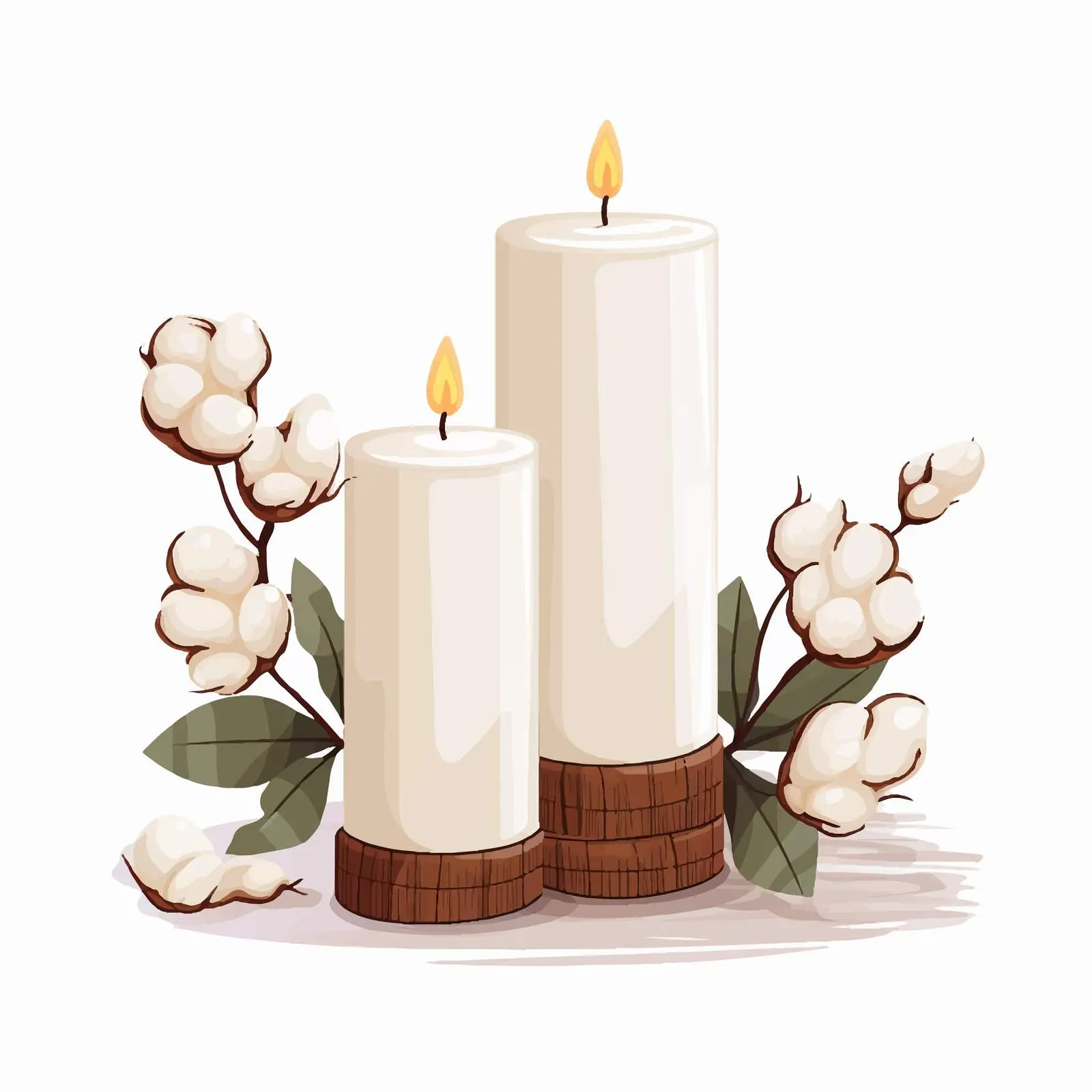 Cozy Home Decor with Scented Candles — free download from Dotvec